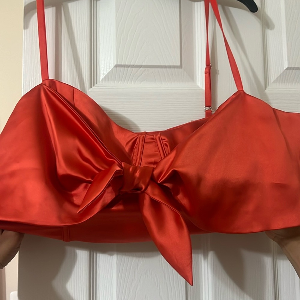 Sammy B Tie Front Bustier
